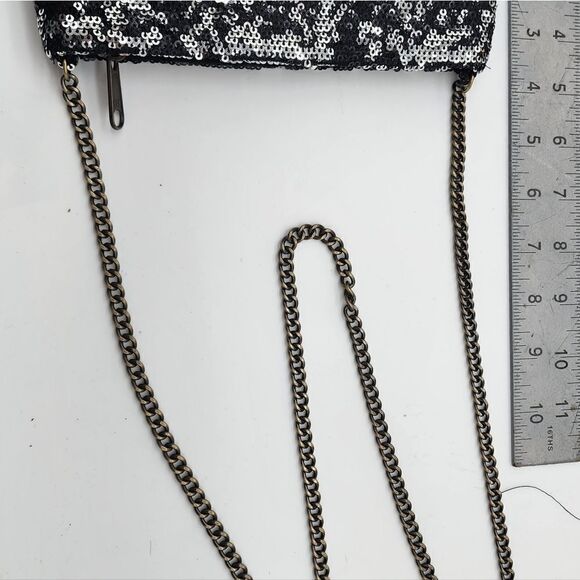 J Crew- sequins shoulder bag - Picture 4 of 5